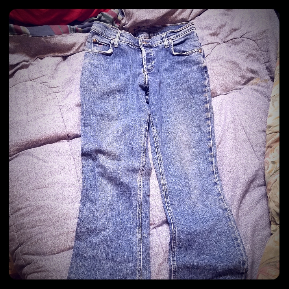 Womens Wrangler button fly sz9 jeans
